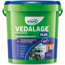 Manta Líquida Acrílica 4kg Vedalage Plus Viapol Branco Manta Líquida Acrílica 4kg Vedalage Plus Viapol Branco