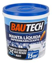 Manta Liquida Acrilica Profissional Branca 15kg - Bautech