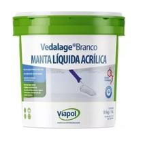 Manta Liquida Acrilica Vedalage Branco 3.6kg - Viapol Manta Liquida Acrilica Vedalage Branco 3.6kg - Viapol