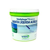 Manta Liquida Acrílica Vedalage Branco 3,6kg - Viapol