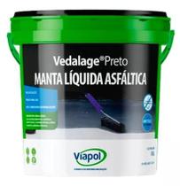 Manta Líquida Asfáltica Vedalage Cor: Preto 18LTS -VIAPOL