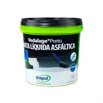 Manta Liquida Asfáltica Vedalage Preto 3,6 Litros - Viapol