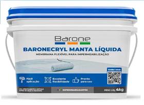 Manta Liquida Branca 4KG Baronecryl Barone 25209