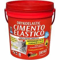 Manta Líquida Cimentícia Impermeabilizante DRYKOELASTIC 4KG DRYKO Manta Líquida Cimentícia Impermeabilizante DRYKOELASTIC 4KG DRYKO