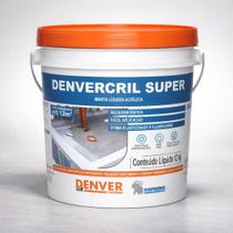 Manta Líquida Denvercril Super Branco Acrílica 12kg Soprema Manta Líquida Denvercril Super Branco Acrílica 12kg Soprema