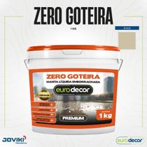 Manta Liquida Emborrachada 1KG Premium Zero Goteira Impermeabiliza Laje Telhado Fachada