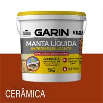 Manta Líquida Emborrachada Impermeabilizante Garin 12kg Manta Líquida Emborrachada Impermeabilizante Garin 12kg