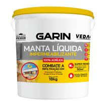 Manta Líquida Emborrachada Impermeabilizante Garin 18kg