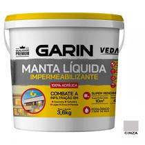 Manta Líquida Emborrachada Impermeabilizante Garin 3,6kg cores Manta Líquida Emborrachada Impermeabilizante Garin 3,6kg cores