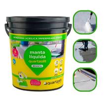 Manta Líquida Impermeabilizante Branca 18kg Quartzolit