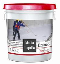 Manta Líquida Impermeabilizante Branca Flexfloor 4,5kg