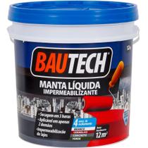 Manta Líquida Impermeabilizante Cinza para Concreto 12 Kilos - 43 - BAUTECH