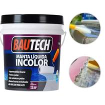 Manta Liquida Impermeabilizante Elástica Incolor 8kg Bautech