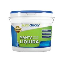 Manta Líquida Impermeabilizante Eurodecor Flexível Alta Proteção Contra Infiltração 1Kg Cinza Crômio Manta Líquida Impermeabilizante Eurodecor Flexível Alta Proteção Contra Infiltração 1Kg Cinza Crômio