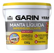 Manta Líquida Impermeabilizante Infiltração Laje Telha 3,6kg
