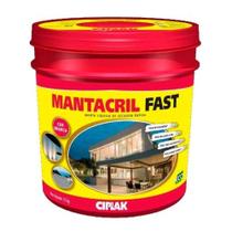 Manta Líquida Impermeabilizante Mantacril Fast com Secagem Rápida e Alto Teor de Sólidos Branco Manta Líquida Impermeabilizante Mantacril Fast com Secagem Rápida e Alto Teor de Sólidos Branco