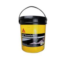 Manta Líquida Impermeabilizante Sika Igol Ecoasfalto 18L Base Água Asfáltica Para Telhados Lajes Argamassas Casa Galpões Impermeabilizações em Geral