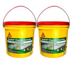 Manta Líquida Impermeabilizante Sikafill Rápido Concreto 15L Sika 1 ou 2 Und Fosco Para Lajes de Concretos Telhados Chapas Metálicas Profissional