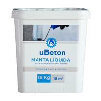 Manta Líquida Impermeabilizante uBeton Balde 18kg Manta Líquida Impermeabilizante uBeton Balde 18kg