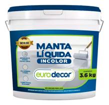 Manta Líquida Incolor Veda Tudo Impermeável Eurodecor 3,6l