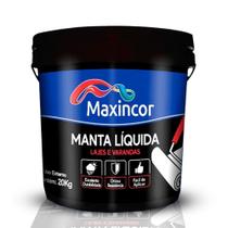 Manta Liquida Maxincor 18lts Impermeabilizante - Cinza Chumbo