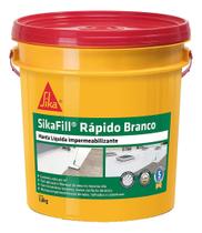 Manta Líquida Sikafill Rápido Branco Impermeável 3,6kg Sika