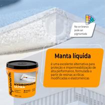 Manta Liquida Ultra Emborrachada Flexivel Para Lajes Telhas Parede e Piscina - Balde 5kg - Hydronorth