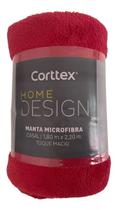 Manta Lisa em Microfibra Casal Corttex Home Design Outono/ Inverno