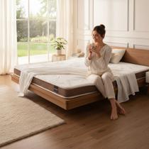 Manta Magnética Colchonete Kenko Premium Queen Size C/ Massagem Eletrônica 1,58x1,98x10cm