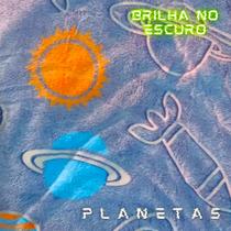 Manta Mantinha Coberta Solteiro Soft Microfibra Infantil Brilha No Escuro Desenhos