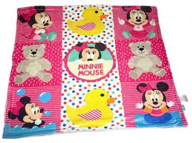 Manta Mantinha Cobertor De Sherpa Para Bebê - Menina Minnie Mouse Baby - Rosa - Disney Baby Manta Mantinha Cobertor De Sherpa Para Bebê - Menina Minnie Mouse Baby - Rosa - Disney Baby