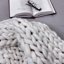 Manta Maxi Tricô Gigante Valquíria