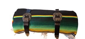 Manta mexicana original izzy amiel - preto fivela 2