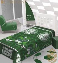 Manta Micro Solteiro 200X150 Fun Não Alérgica Palmeiras - Jolitex