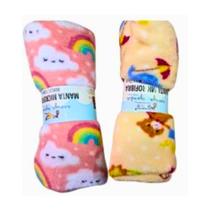 Manta Microfibra Bebê e Pet70X100 - Amiga Cegonha