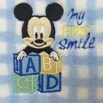 Manta Microfibra Bordada Jolitex Mickey Mouse Licenciado