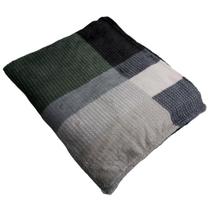 Manta microfibra casal 180 x 200 cm camesa outlet estampada