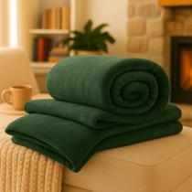 Manta Microfibra Cobertor Queen Antialérgico Soft Extra Macio Flanel Habitat