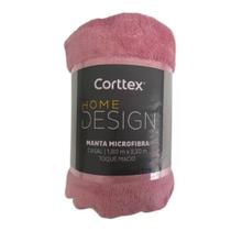 Manta Microfibra Inverno Flannel Casal Home Design 1,80m x 2,20m Corttex Aveludada