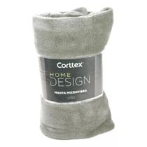 Manta Microfibra Lisa Toque Aveludado Casal 1.80x2.20m Home Design Corttex