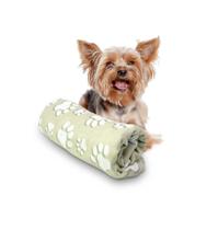 Manta Microfibra Pet Cachorro Patinhas Várias Cores 70x100