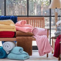 Manta Microfibra Queen Sortida 220x240cm Home Design