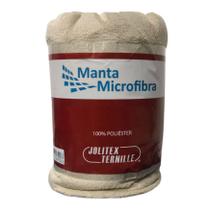 Manta Microfibra Solteiro 150x220cm Unicolor Jolitex Manta Microfibra Solteiro 150x220cm Unicolor Jolitex
