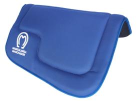 Manta Neoprene Azul PREMIUM Fitado Branco Especial Montaria Reforçada Manta Neoprene Azul PREMIUM Fitado Branco Especial Montaria Reforçada