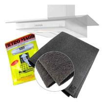 Manta p/ exaustor cinza c/ 2 unid assessorlar