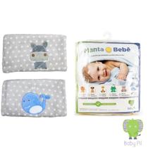 Manta para Bebê CINZA - Baby Pil