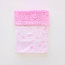 Manta Para Bebê dupla face Sherpa algodão Cobertor Macio menino menina enxoval Maternidade