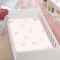 Manta Para Bebê Jolitex Dyuri Carinho Rosa Claro 90X110Cm
