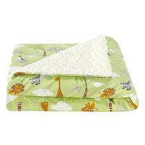 Manta para bebê Sherpa 100% Algodão Estampada Infantil Manta para bebê Sherpa 100% Algodão Estampada Infantil