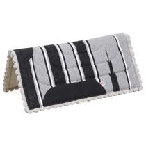 Manta para Cavalo Navajo Cinza com Preto Mustang 38613 Manta para Cavalo Navajo Cinza com Preto Mustang 38613